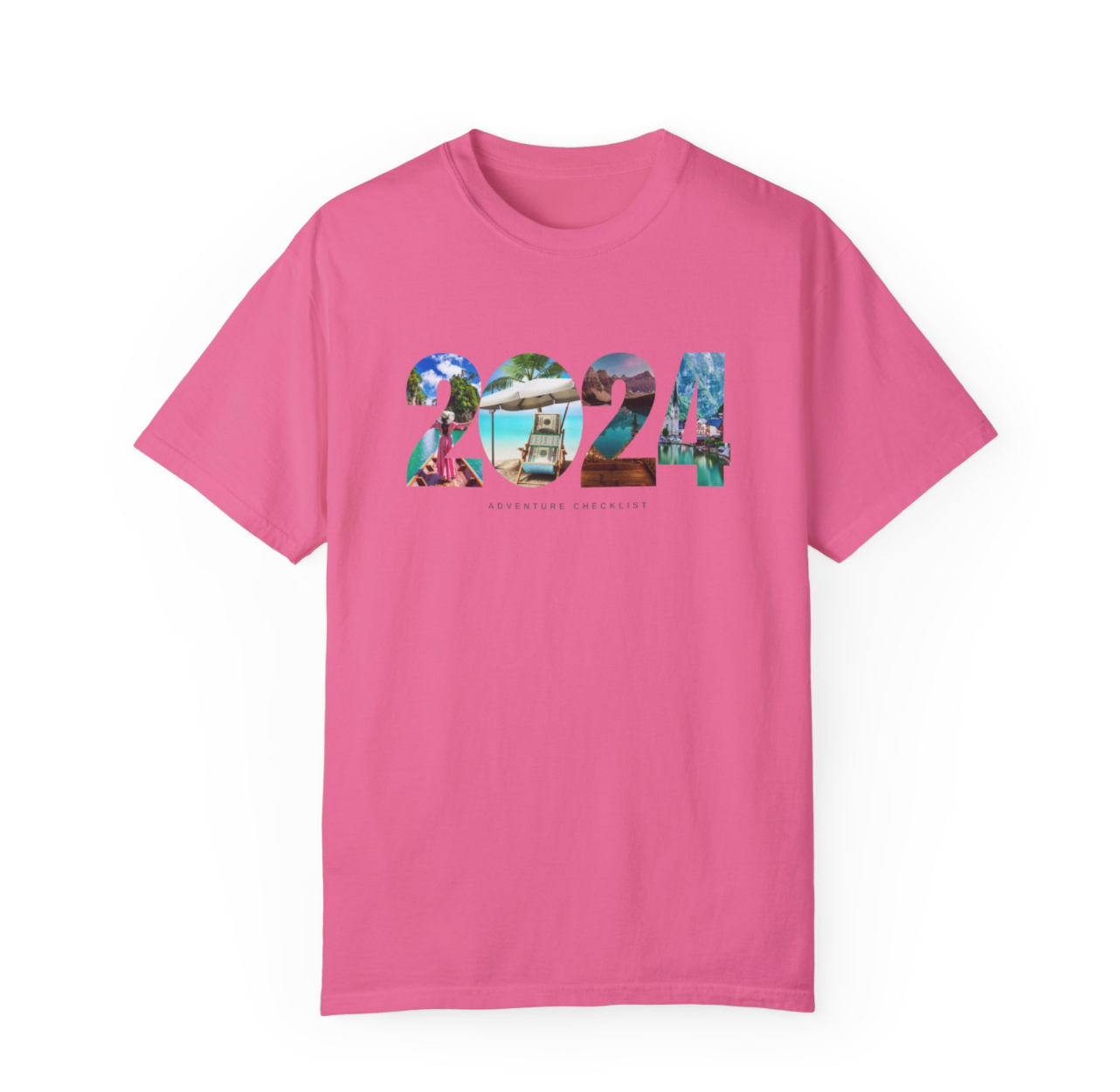 Personalized Manifestation 2024 Travel T-shirt