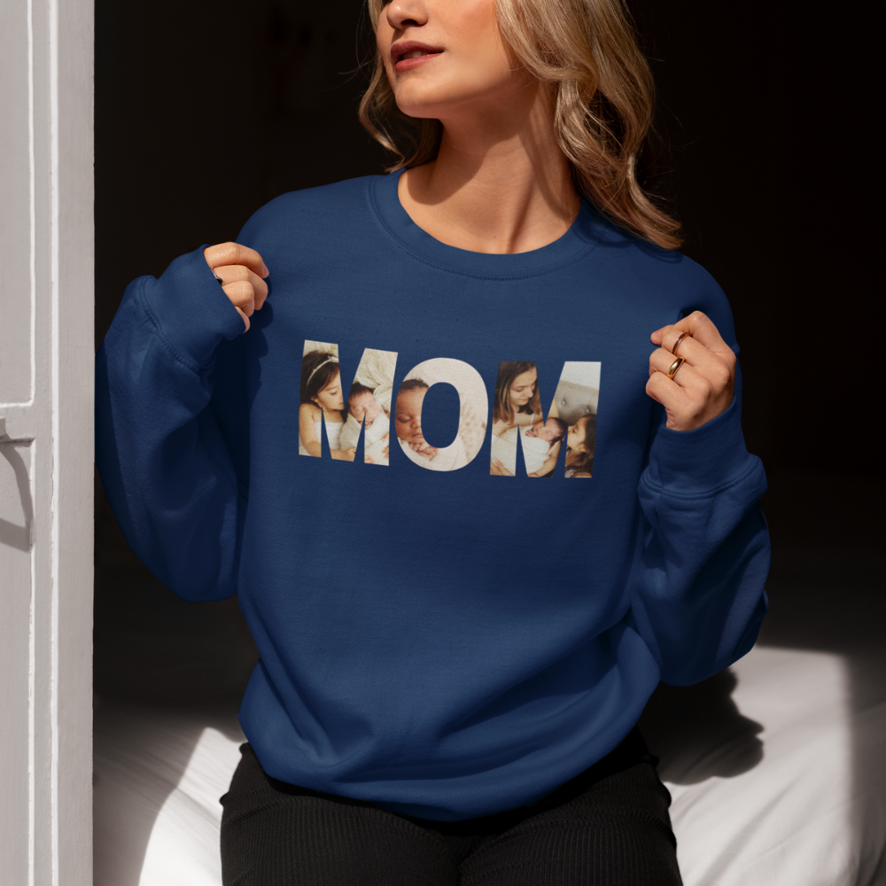 Personalize Your Own "MOM" Sweater