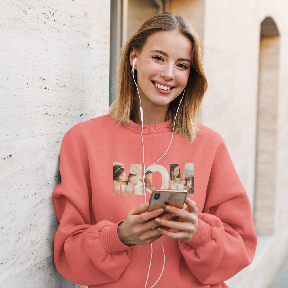 Personalize Your Own "MOM" Sweater