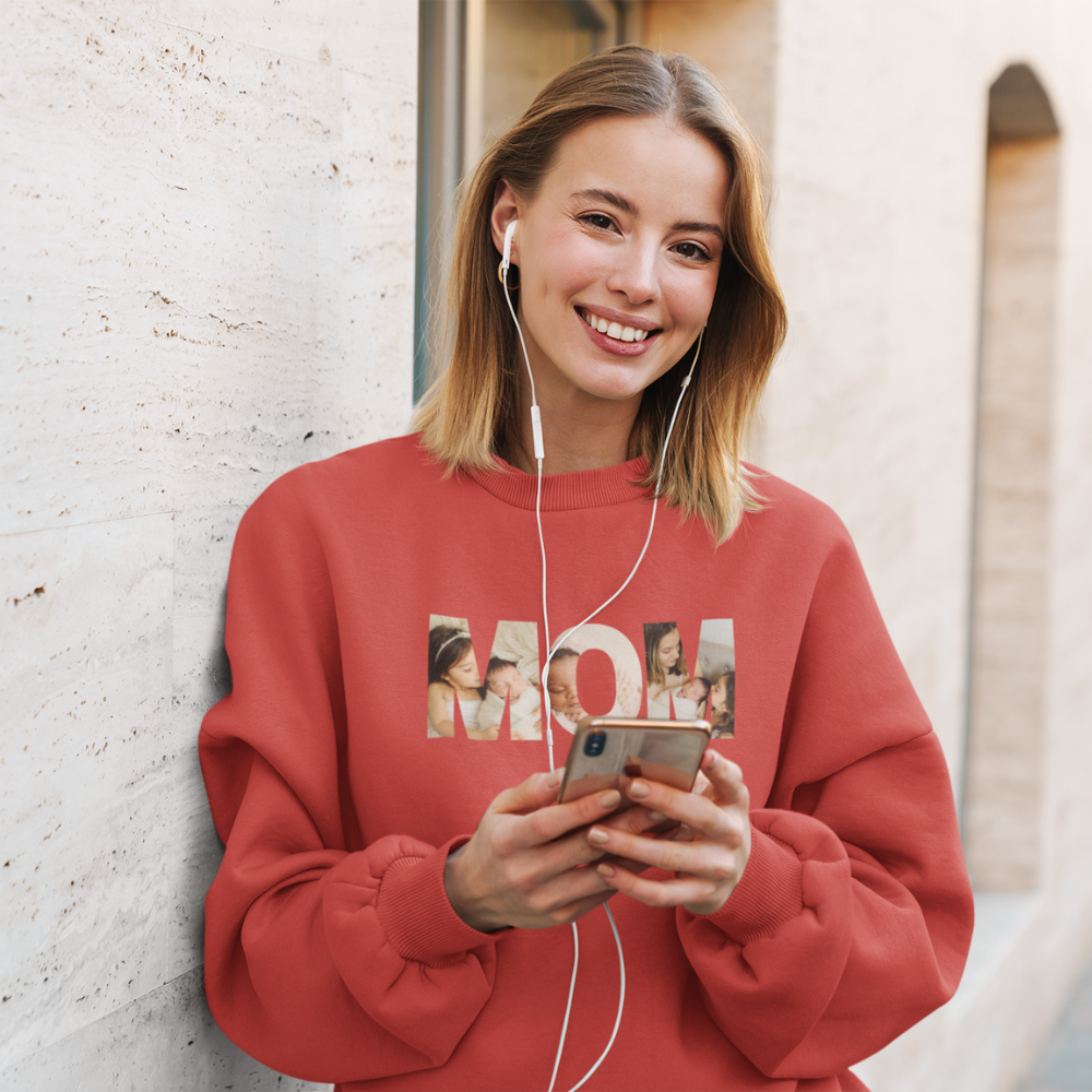 Personalize Your Own "MOM" Sweater