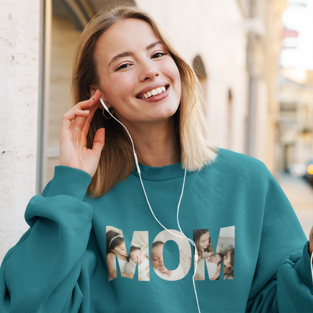 Personalize Your Own "MOM" Sweater