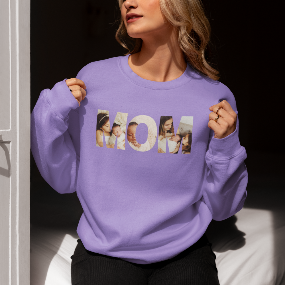 Personalize Your Own "MOM" Sweater