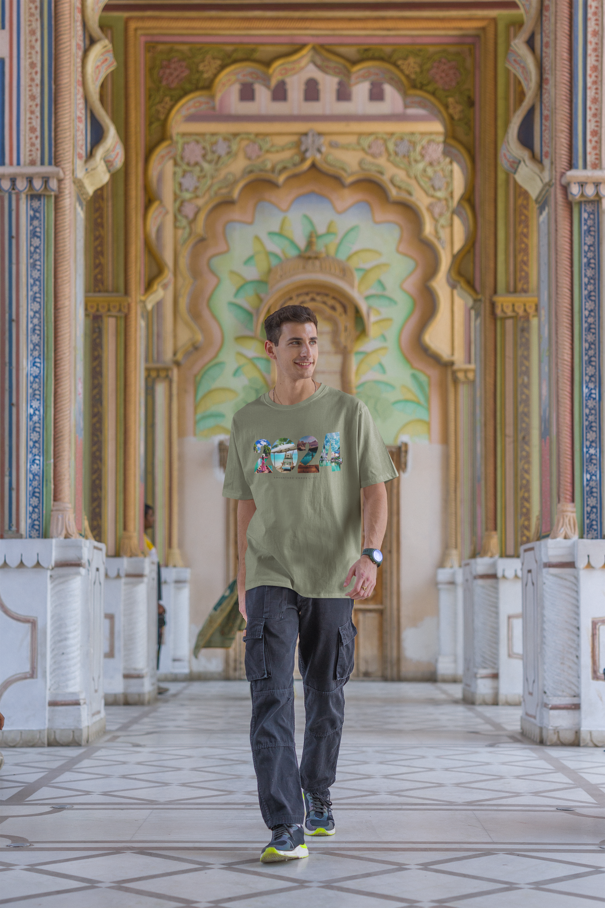 Personalized Manifestation 2024 Travel T-shirt