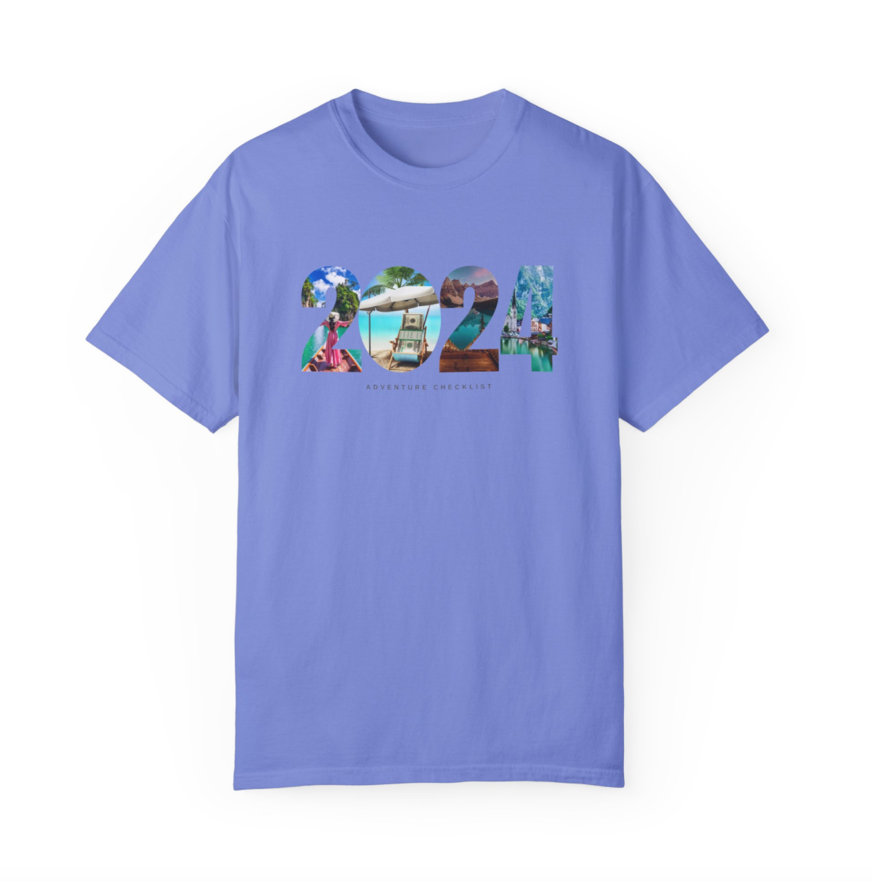 Personalized Manifestation 2024 Travel T-shirt