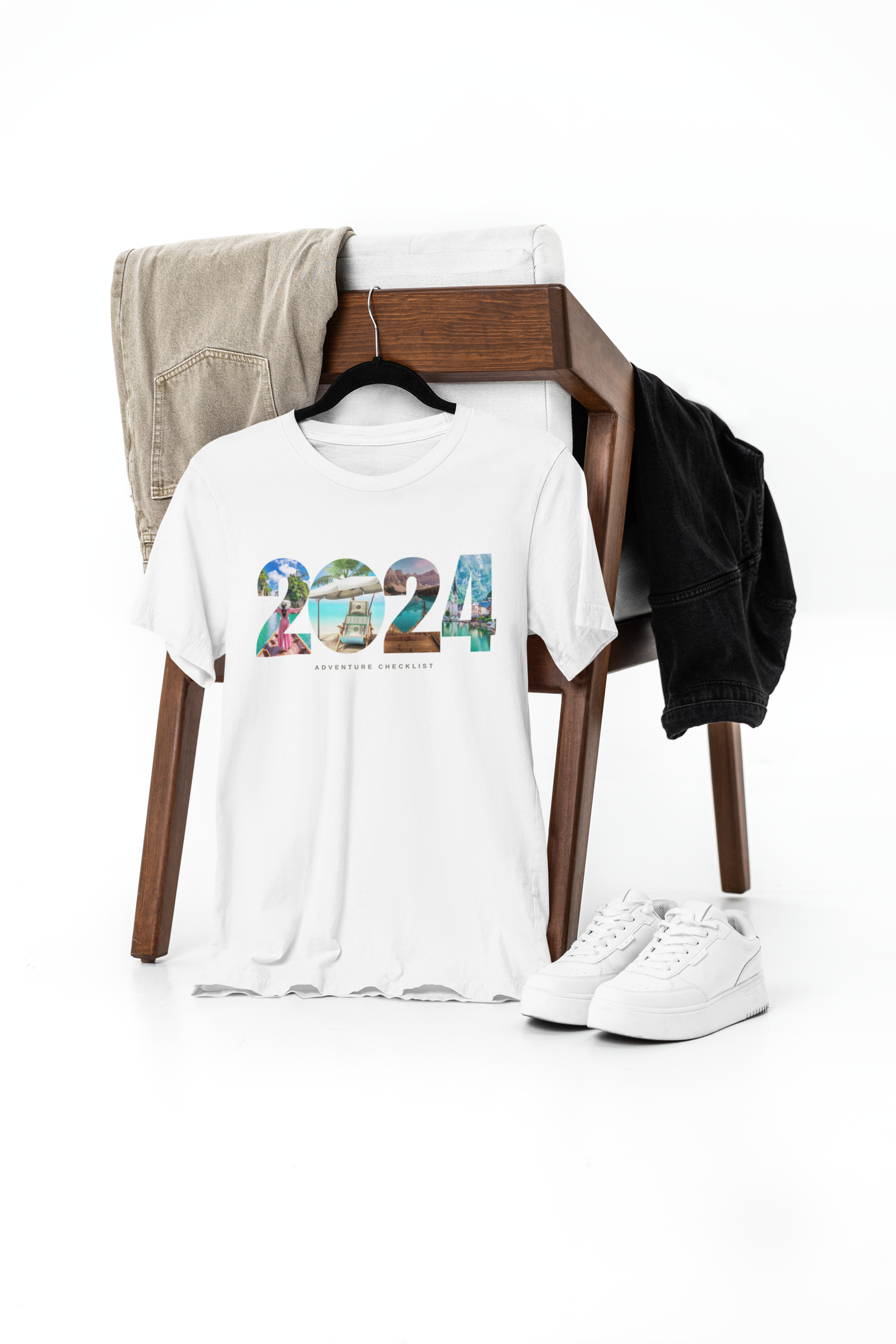 Personalized Manifestation 2024 Travel T-shirt