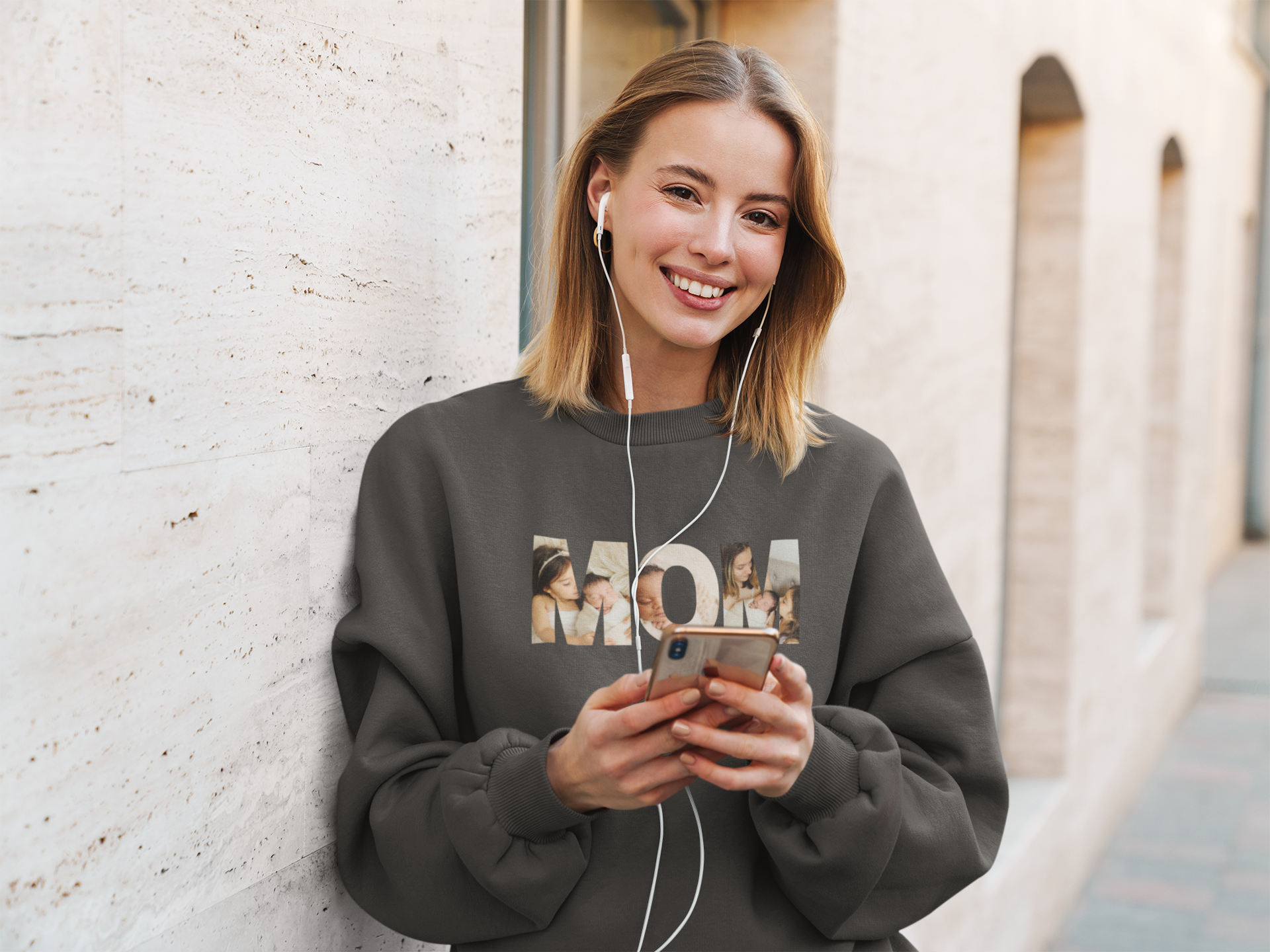 Personalize Your Own "MOM" Sweater