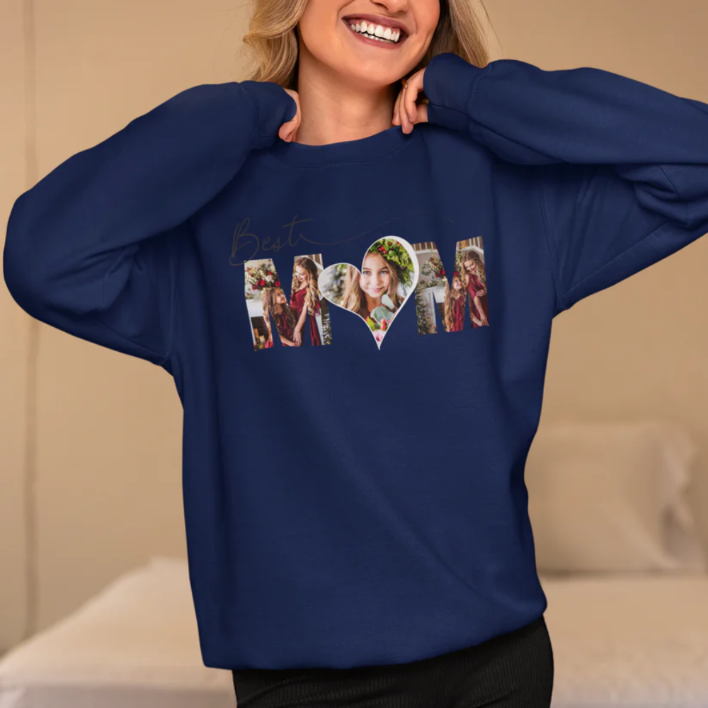 Personalize Your Own "BEST MOM" Sweater