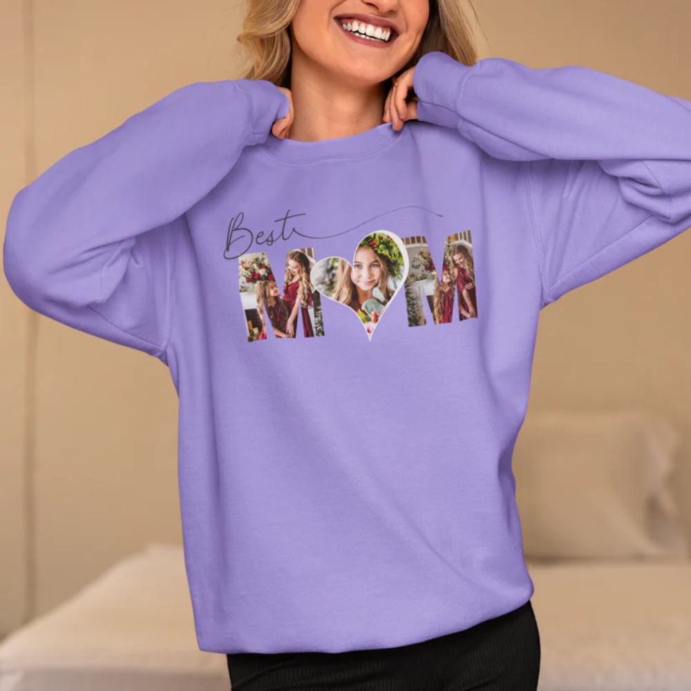 Personalize Your Own "BEST MOM" Sweater