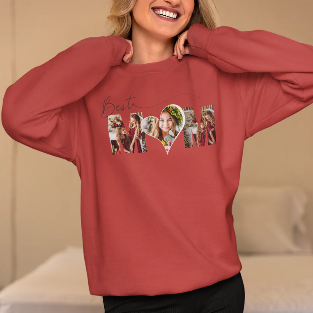 Personalize Your Own "BEST MOM" Sweater