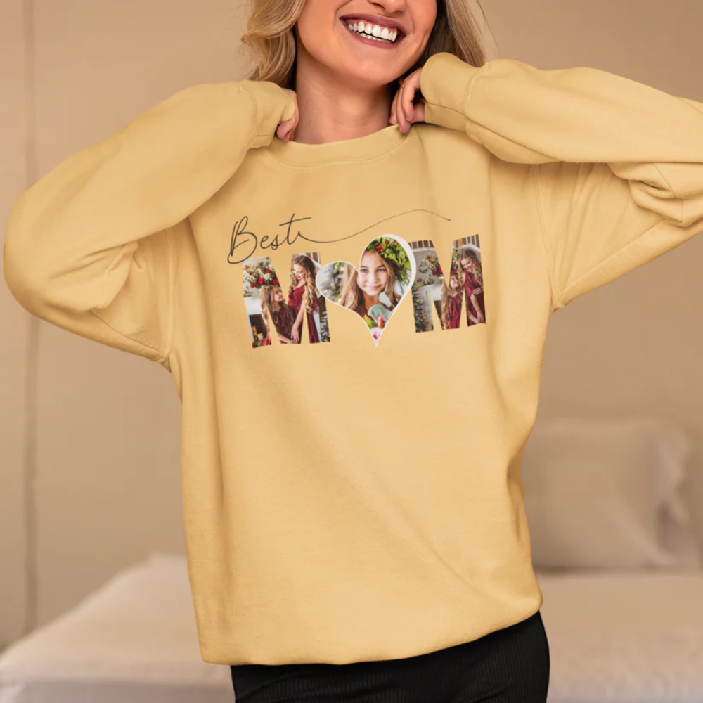 Personalize Your Own "BEST MOM" Sweater