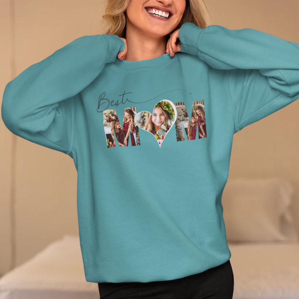 Personalize Your Own "BEST MOM" Sweater