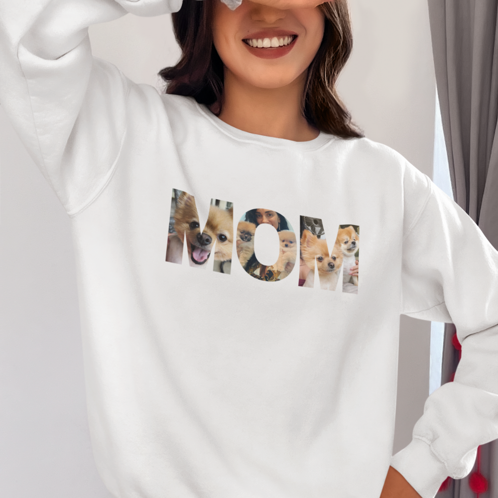 Personalize Your Own "MOM" Sweater